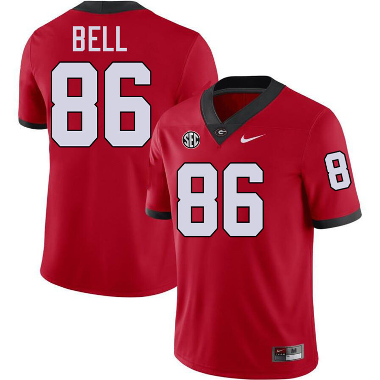 Dillon Bell Georgia Jersey,University Of Georgia Bulldogs Football Jersey,Uniforms,Gears-Red